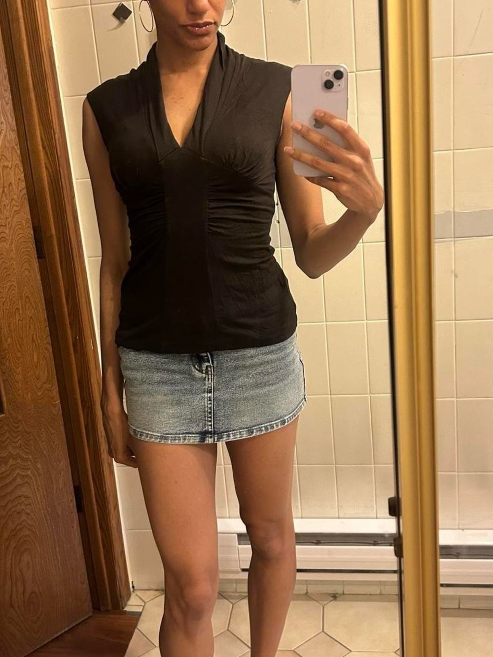 Banana Republic Ruched Blouse